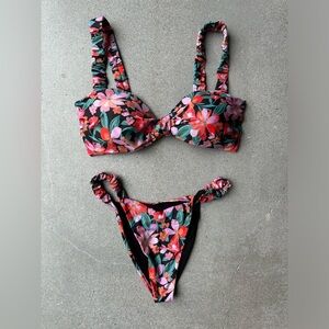 Beach Riot Bikini Small Bottom Medium Top